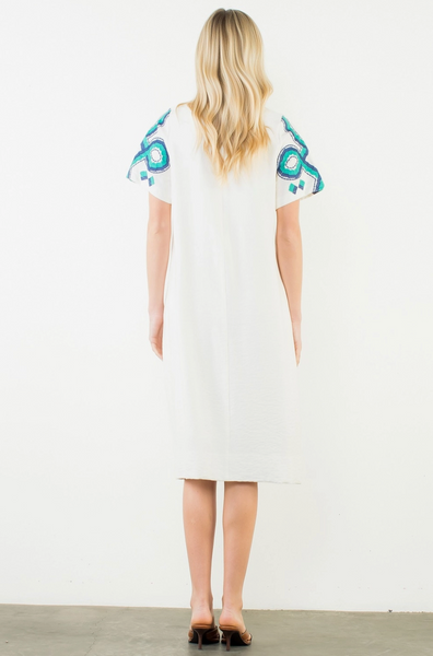 Chandra Dress -- Cream