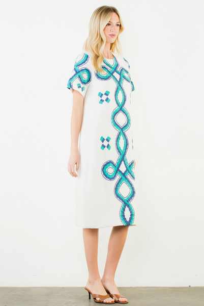 Chandra Dress -- Cream