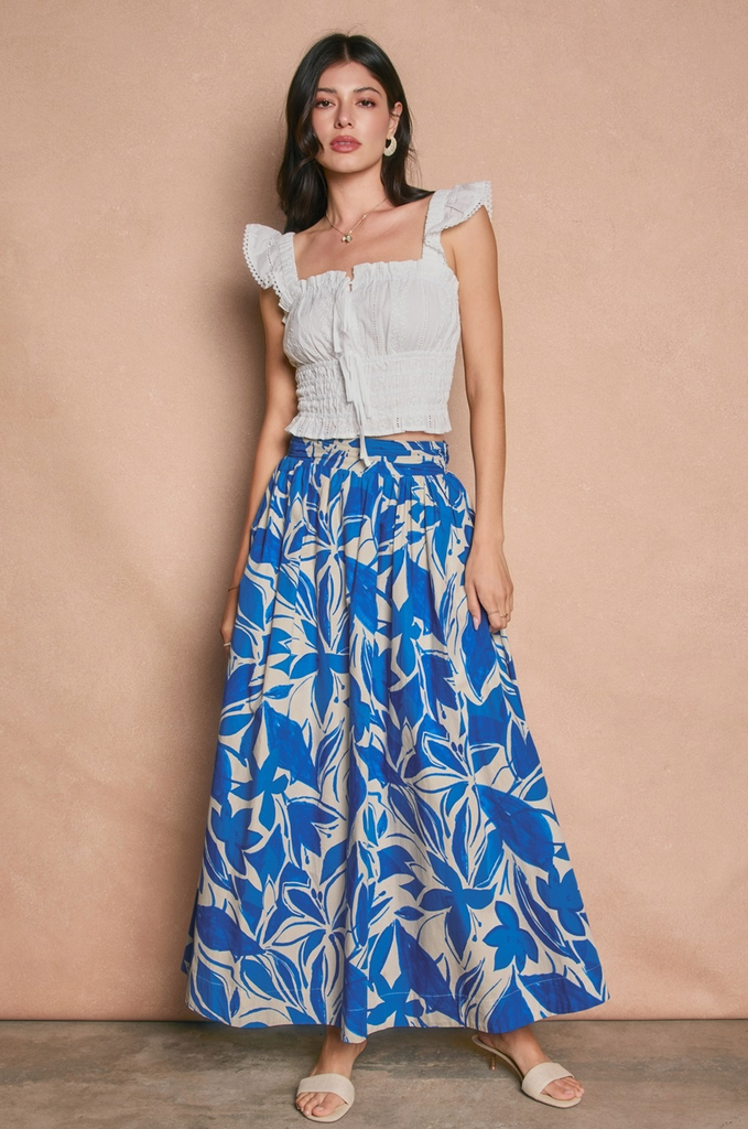 Emma Skirt -- Blue