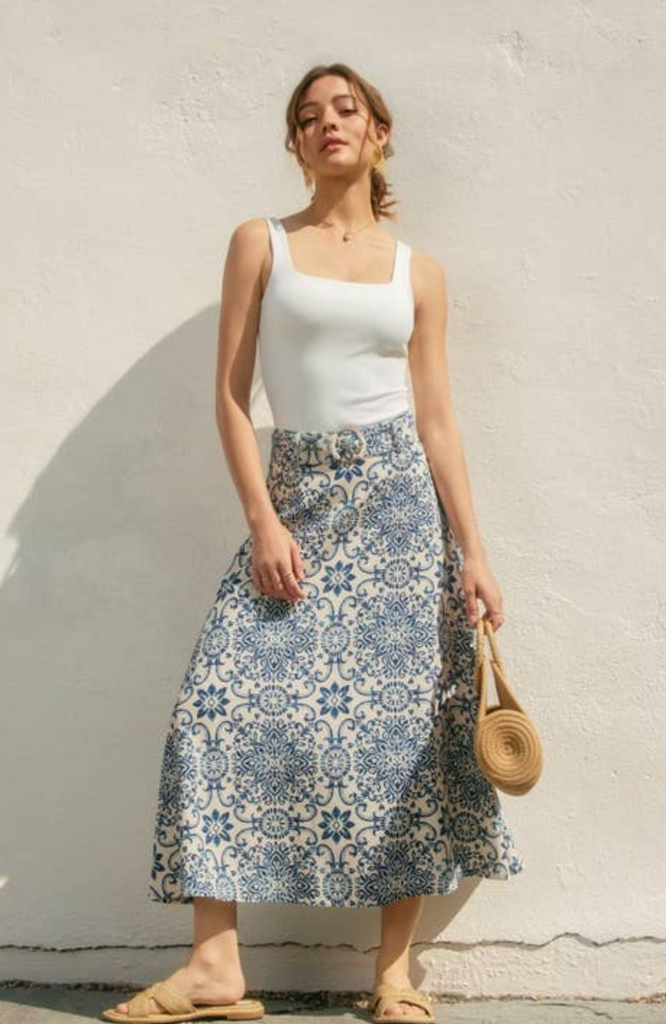 Summer In Capri Skirt