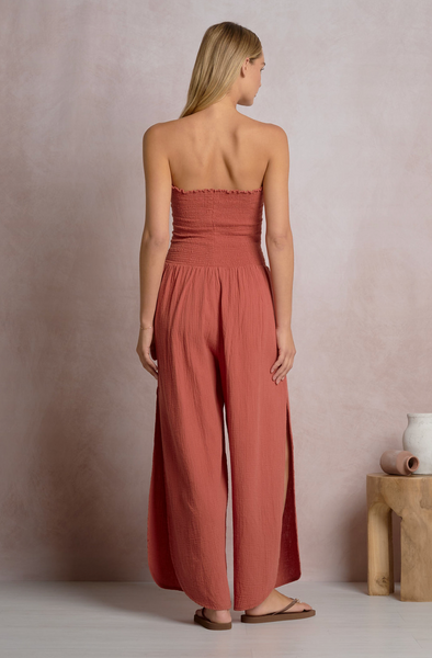 Twila Jumpsuit -- Cayenne