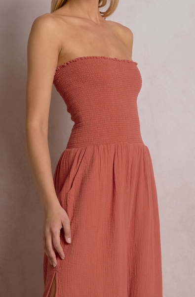 Twila Jumpsuit -- Cayenne