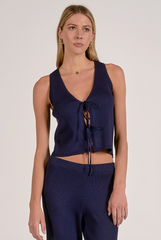 Millicent Top -- Navy