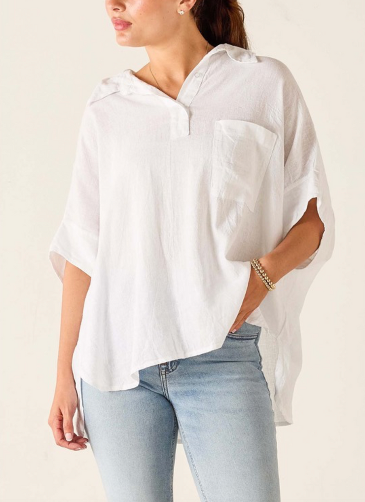 Hermosa Top -- White