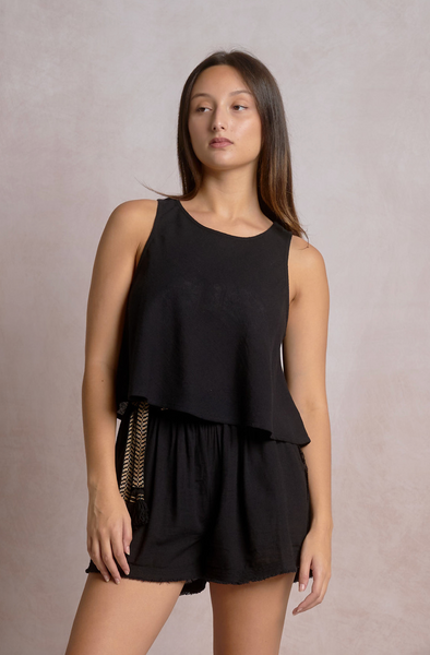 Maricela Top -- Black