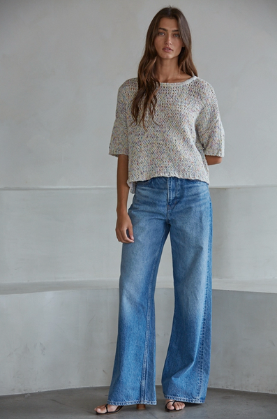 Briana Top -- Oatmeal Multi