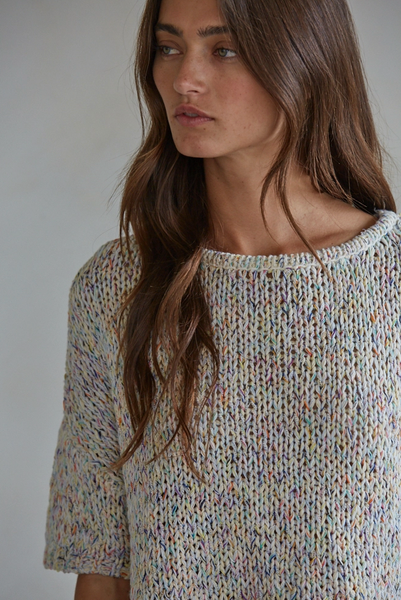 Briana Top -- Oatmeal Multi