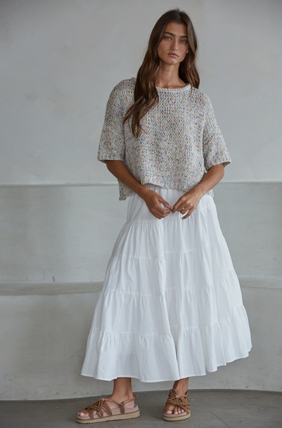 Briana Top -- Oatmeal Multi