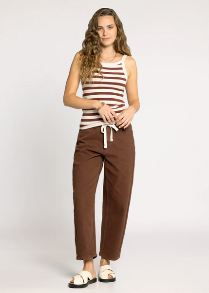 Rachel Tank -- Cream Cocoa