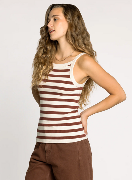 Rachel Tank -- Cream Cocoa