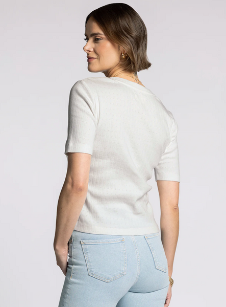 Sage Top -- Ivory