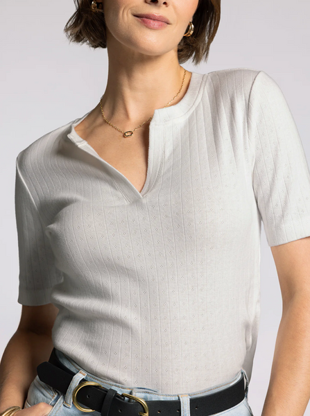 Sage Top -- Ivory