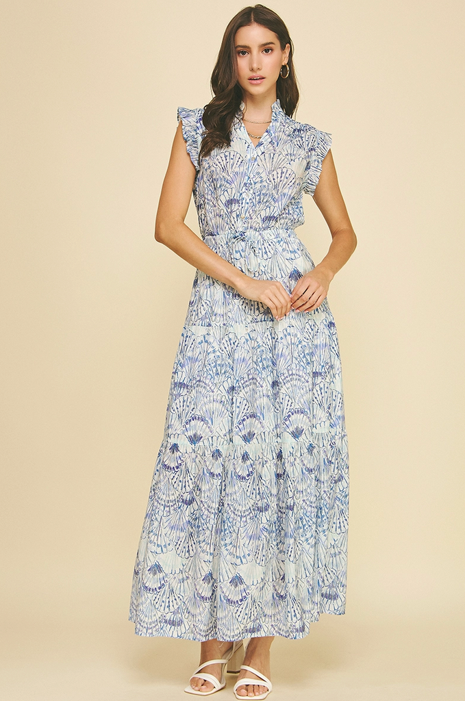 Hazel Dress -- Blue