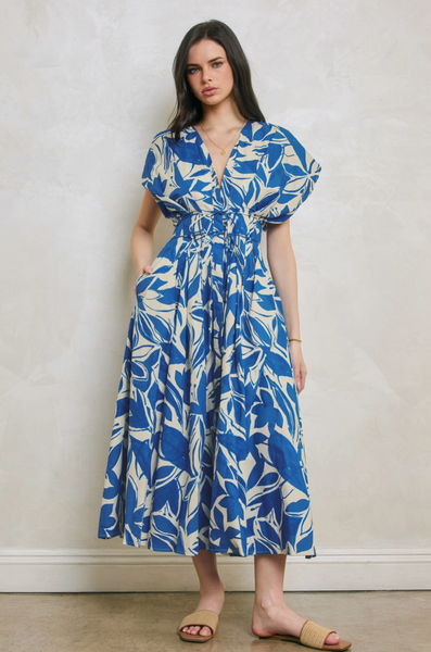 Taylor Dress -- Blue