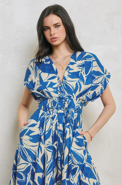 Taylor Dress -- Blue