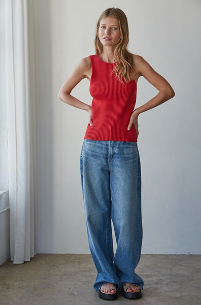 Brighton Top -- Red
