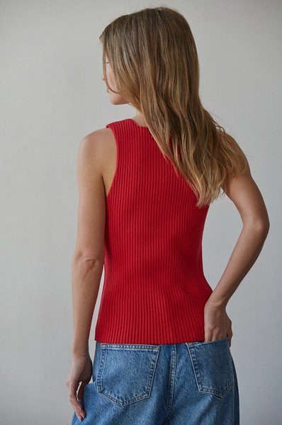 Brighton Top -- Red