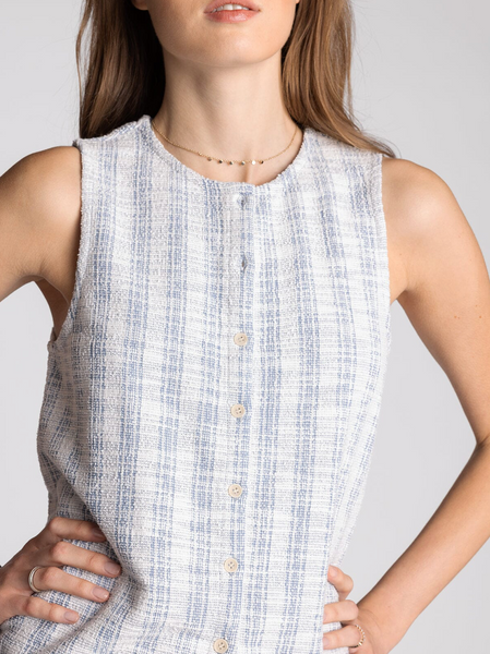 Zaria Tank -- Light Seablue