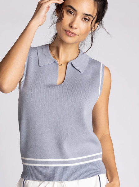 Maggie Tank -- Dusty Blue