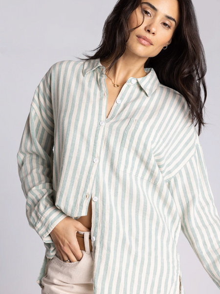 Eden Shirt -- Sea Pine Ivory