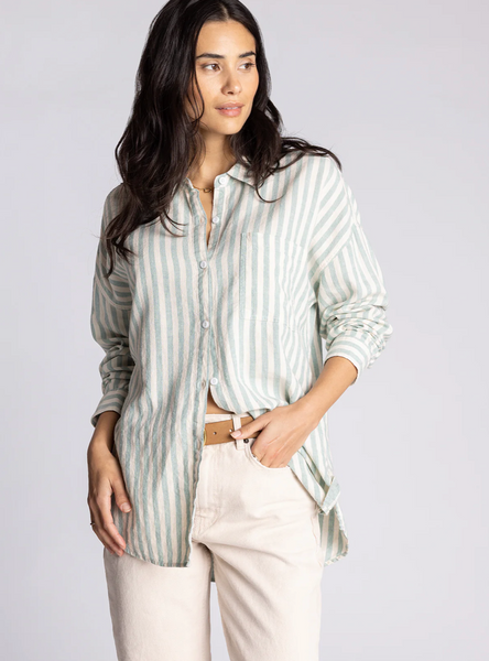Eden Shirt -- Sea Pine Ivory