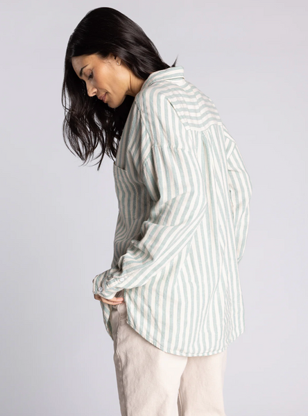Eden Shirt -- Sea Pine Ivory