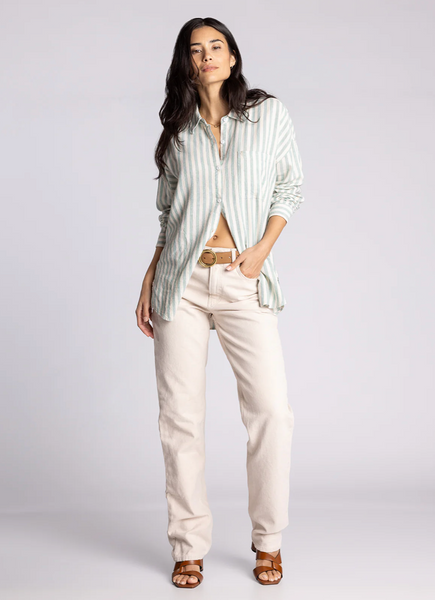 Eden Shirt -- Sea Pine Ivory