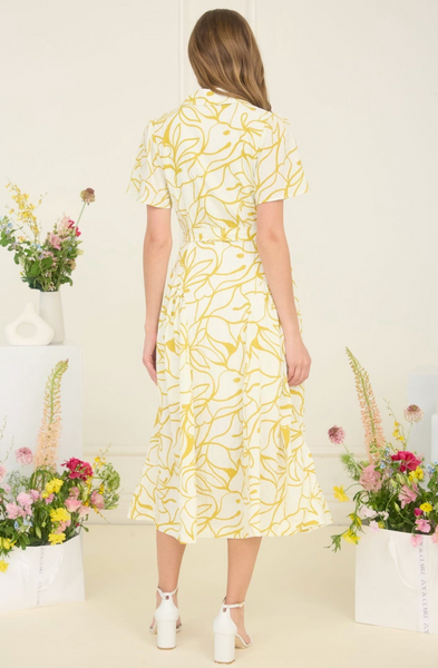 Zoe Dress -- Yellow
