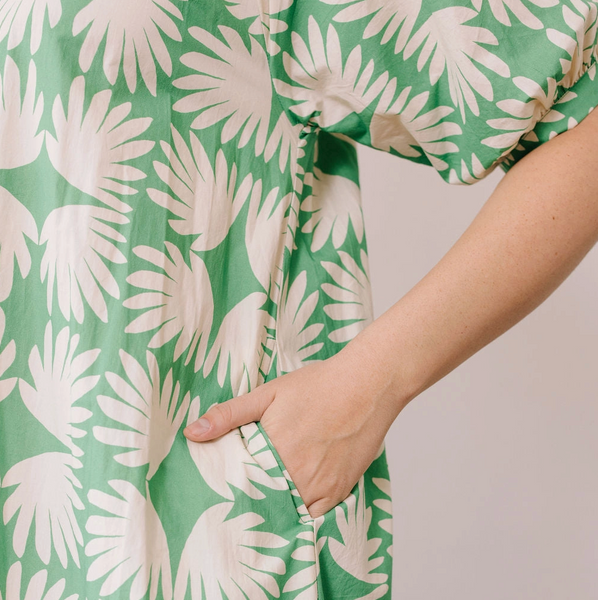 Viridian Dress -- Tile Oasis