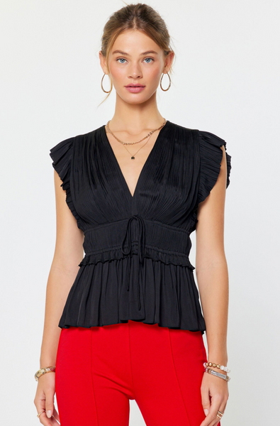 Gemma Top -- Black