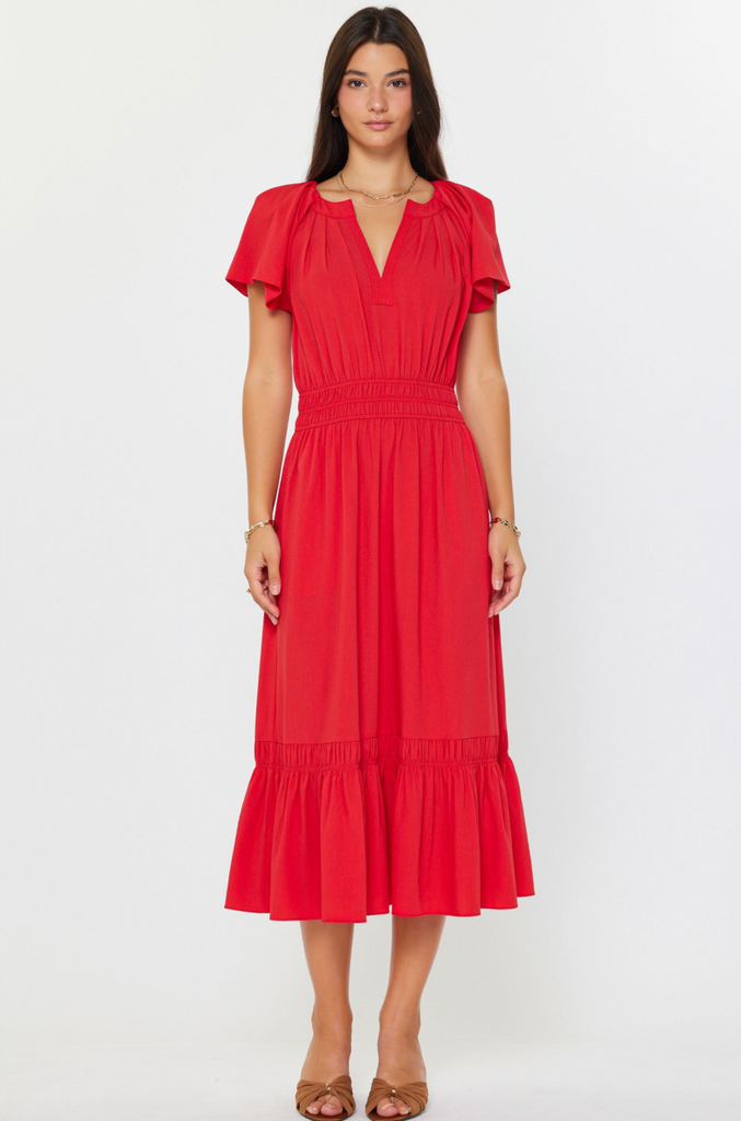 Shailene Dress -- Red