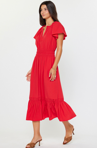 Shailene Dress -- Red