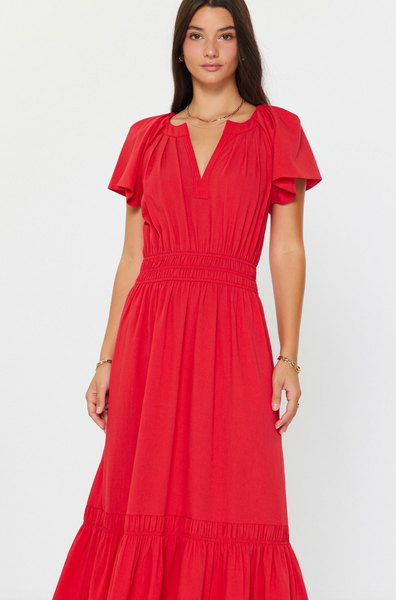 Shailene Dress -- Red