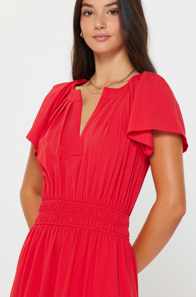 Shailene Dress -- Red