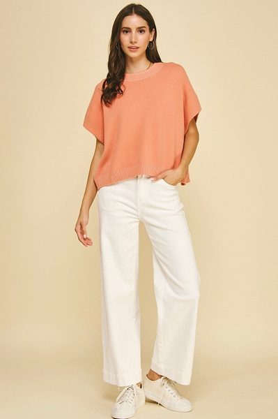 Kellie Top -- Soft Coral