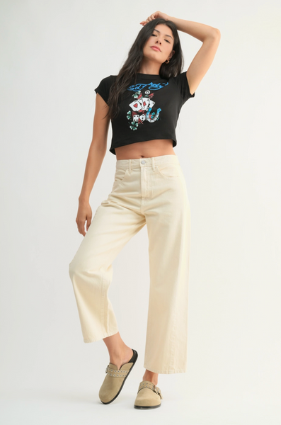 Barrel Jean Twist -- Cloud