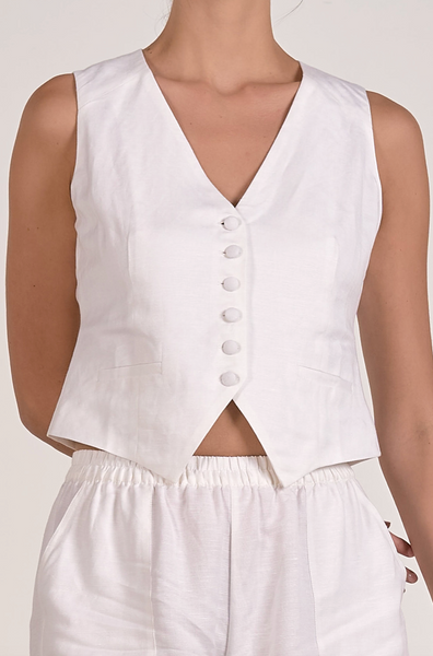 Aperture Vest -- White