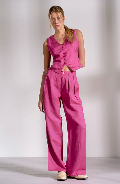 Aperture Vest -- Fuchsia