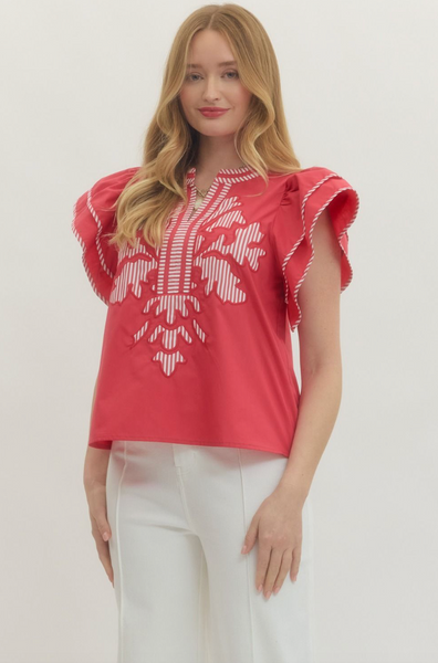 Celia Top -- Berry