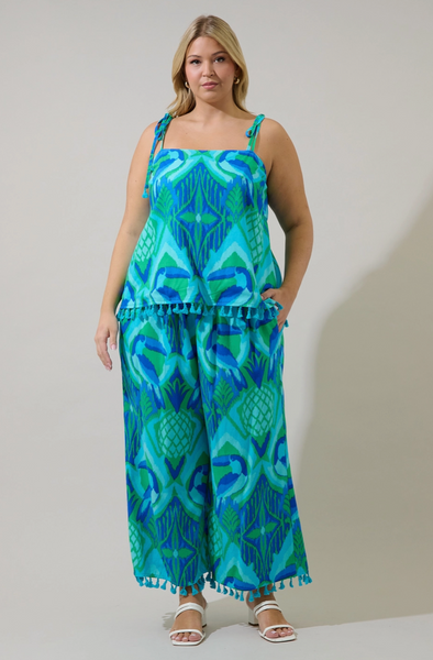 Hanie Pants -- Blue