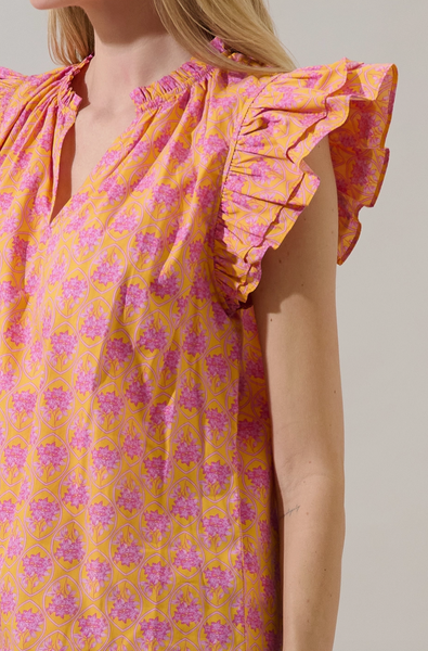 Risette Top -- Pink
