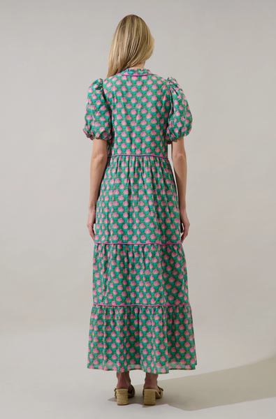 Renley Dress -- Green
