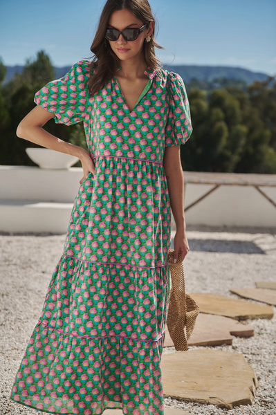 Renley Dress -- Green