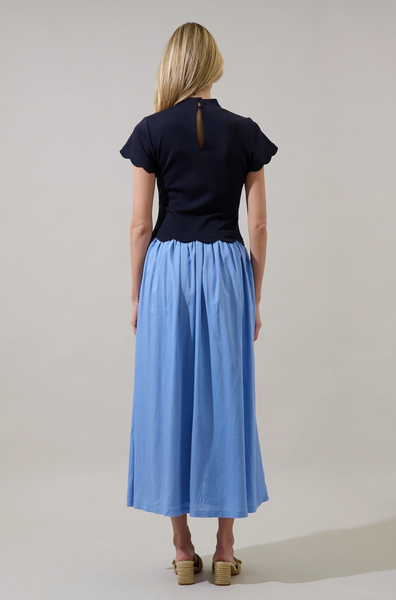 Marby Dress -- Blue