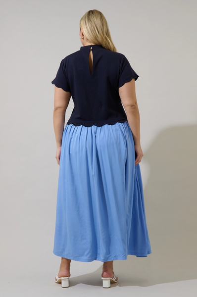 Marby Dress -- Blue