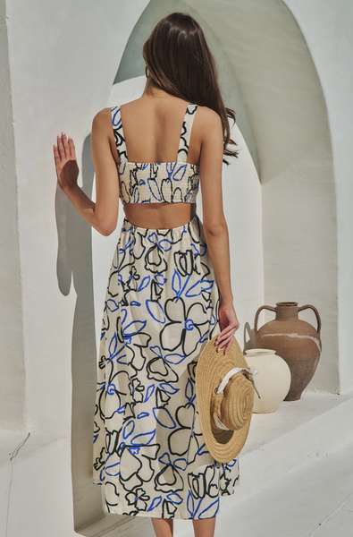 Steff Dress -- Cream