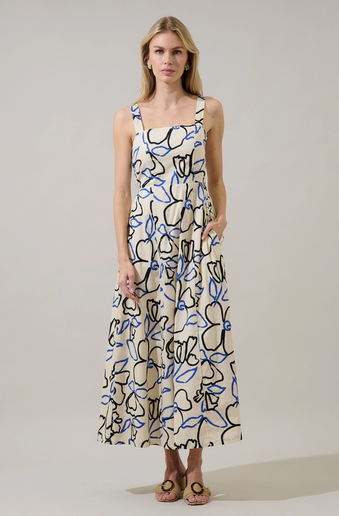 Steff Dress -- Cream