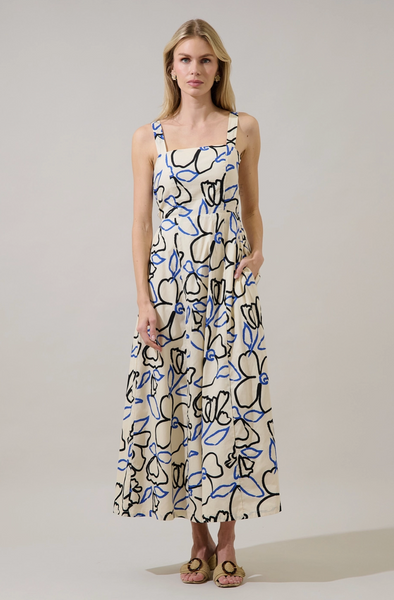 Steff Dress -- Cream