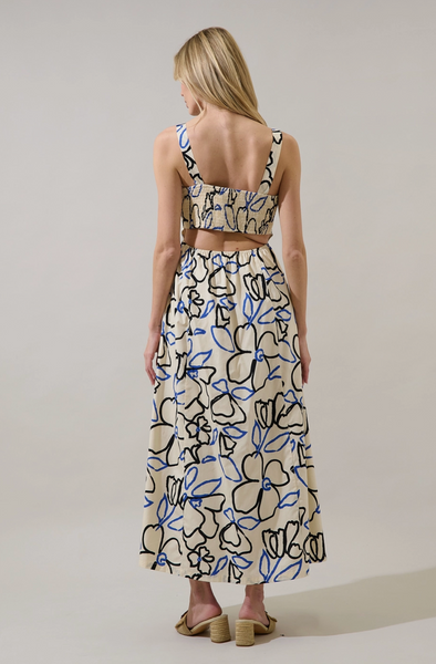 Steff Dress -- Cream