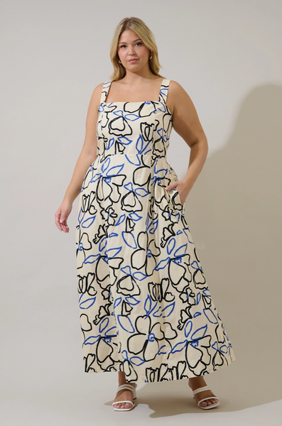 Steff Dress -- Cream